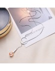 2019 New Arrival wysokiej połysk naturalna perła słodkowodna wisiorki naszyjnik kobiety moda 925 Sterling Silver biżuteria najle