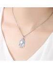 ZHBORUINI naszyjnik z pereł perła biżuteria 925 Sterling Silver biżuteria dla kobiet naturalna perła słodkowodna koraliki wisior