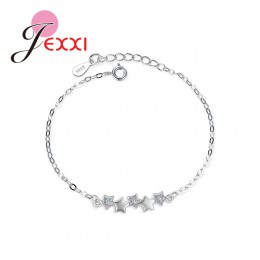 Jemmin New Arrival Big promocja piękne, małe gwiazdki czysta 925 Sterling silver bransoletki najwyższej jakości prezent na Boże 