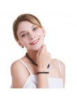 HENGSHENG 2019 nowy czarny naturalne perły bransoletka dla kobiet, 9-9.5mm duży chleb okrągły słodkowodne perły z słodkie miłość