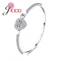 JEMMIN eleganckie różne style 925 Sterling Silver kobiety/dziewczyny bransoletka Bangles ślub zaręczyny pokazuje tę listę, Party