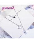 Jemmin nowy mody ręcznie łańcuch dla kobiet Handmade prezent urok 925 Sterling Silver biżuteria akcesoria nieskończoność regulow