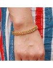 Liffly mody kobiet 18 K złota bransoletka Hollow bransoletki dla kobiet biżuteria ślubna dla nowożeńców prezent urodzinowy