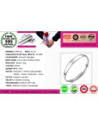 OMHXZJ hurtownia moda biżuteria kobieta kpop gwiazda gładkie drobne 999 Sterling Silver regulowany bransoletki bransoletki preze