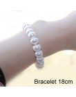 Biały naturalna perła słodkowodna bransoletka dla kobiet, klasyczne prawdziwe perły bransoletka 9-10mm matka prezent urodzinowy 