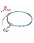 JEMMIN wspaniały modny prezent dla kochanka siostra drzewo życia bransoletki 7 kolory 925 Sterling Silver z uroczy cyrkonia