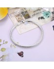 LEKANI komunikat 925 srebro 4mm wąż łańcuch bransoletka dla kobiet dziewczyna najnowszy Fine Jewelry