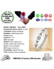 OMHXZJ hurtownia europejska moda kobieta dziewczyna Party prezent ślubny szczęście koraliki S999 Sterling Silver mankiet bransol