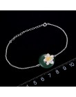 Lotus zabawy majątek 925 Sterling Silver naturalne kamienie kreatywny ręcznie robiona biżuteria lotosu szepty bransoletka dla ko