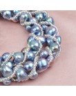 ASHIQI prawdziwe naturalna perła słodkowodna ręcznie zestawy biżuterii i więcej 4 kolory naszyjnik kolczyki bransoletka dla kobi