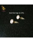 Nimfa 18 K żółte złoto naszyjnik wisiorek naturalne słodkowodne biały 10-11mm spadek perła wesele prezent dziewczyna kobiet [T25