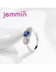 Jemmin wielka promocja! Wykwintne mody piękne zestawy biżuterii z najwyższej jakości sześciennych cyrkon dla kobiet cenny prezen
