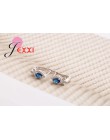 Jemmin Vintage wdzięku europejski styl naszyjnik z kropla wody kształt wisiorek 925 Sterling Silver biżuteria zestawy dla kobiet