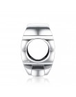 JewelryPalace szczęście irlandzka koniczyna 0.6ct zielony Cubic cyrkon 925 Sterling Silver paciorki dla kobiet gorąca sprzedaż m