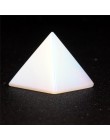 40*30mm naturalny ametyst piramida Reiki Chakra kamień rzeźbione Feng Shui rzemiosło dekoracji punkt uzdrowienie kryształ kamień