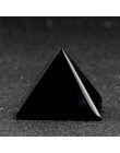 40*30mm naturalny ametyst piramida Reiki Chakra kamień rzeźbione Feng Shui rzemiosło dekoracji punkt uzdrowienie kryształ kamień