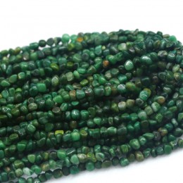 Rabat hurtownie naturalne oryginalne afryka zielona Jade Nugget luźne koraliki darmowe formy koraliki 3-12mm Fit biżuteria 15 "0
