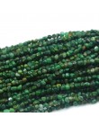 Rabat hurtownie naturalne oryginalne afryka zielona Jade Nugget luźne koraliki darmowe formy koraliki 3-12mm Fit biżuteria 15 "0
