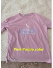 2018 japoński Tshirt księżyc kobiet najlepsi przyjaciele T koszula różowy fioletowy słodkie góry dla nastolatek Colleage dziewcz