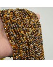 Naturalne Jasper/Jade/skamieniałe drewno kamień szlifowane okrągłe koraliki 4mm-jasne diamentowe do cięcia
