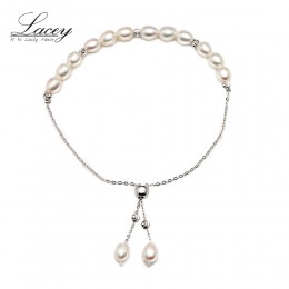 Nowy projekt 4-5mm naturalna perła słodkowodna bransoletki dla kobiet moda biały Multi prawdziwa perła bransoletka najniższa cen