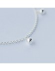 Sprzedaż hurtowa kobiet jest prawdziwe. 925 Sterling Silver biżuteria Jinjle dzwonek gong brzmi bransoletka na kostkę-naprawdę d