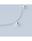 Sprzedaż hurtowa kobiet jest prawdziwe. 925 Sterling Silver biżuteria Jinjle dzwonek gong brzmi bransoletka na kostkę-naprawdę d