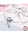 BAMOER gorąca sprzedaż oryginalna 925 Sterling Silver życie Dream Catcher zawieszki charms fit bransoletki i naszyjniki biżuteri