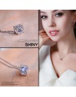 OMHXZJ hurtownia geometryczna kobieta magiczna kostka moda kpop AAA cyrkon 925 sterling silver bez łańcucha naszyjnik zawieszki 