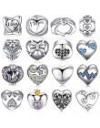 Jewelrypalace koraliki Charms Fit bransoletki kobiety DIY 925 Sterling Silver więcej serca koraliki biżuteria moda dziewczyny ko