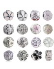 Fine jewelry 925-sterling-silver biżuteria klip Charms miłość serce srebrne koraliki Fit europejskie bransoletki DIY akcesoria