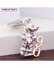 Memnon edycja limitowana 90th rocznica wiszące Charms 925 sterling silver Fit koraliki na bransoletkę wisiorki dla kobiet biżute