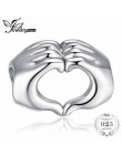 Jewelrypalace koraliki Charms Fit bransoletki kobiety DIY 925 Sterling Silver więcej serca koraliki biżuteria moda dziewczyny ko