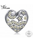 Jewelrypalace koraliki Charms Fit bransoletki kobiety DIY 925 Sterling Silver więcej serca koraliki biżuteria moda dziewczyny ko