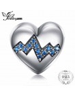 Jewelrypalace koraliki Charms Fit bransoletki kobiety DIY 925 Sterling Silver więcej serca koraliki biżuteria moda dziewczyny ko