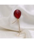 Czerwony drzewa marka wysokiej jakości mężczyźni broszka Pins dla garnitury moda balon broszki dla mężczyzn płaszcz biżuteria ak