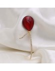 Czerwony drzewa marka wysokiej jakości mężczyźni broszka Pins dla garnitury moda balon broszki dla mężczyzn płaszcz biżuteria ak