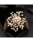 GLSEEVO naturalne wody słodkiej perła baroku płatek śniegu broszki dla kobiet Party broszka ślubna szpilki luksusowe Handmade bi