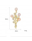 [MeibaPJ] Luxourious prawdziwe naturalne perły balony broszka S925 z litego srebra Breastpin Fine Jewelry dla kobiet