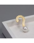 Lotus zabawy majątek 925 Sterling Silver ręcznie projektant biżuterii śliczne znak zapytania projekt broszki Pin broszka dla kob
