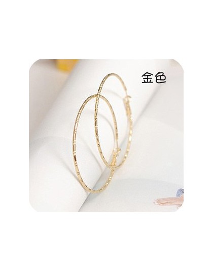 Min zamówienie $7 (zamówienie mix) złoto srebro hollow wielkie koło pierścień kolczyki ear bamboo hoop kolczyki Mei stylowa biżu