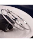 6 CM Hoop okrągłe kolczyki biżuteria Diamante Rhinestone duży kolczyk moda prezent dla kobiet CX17