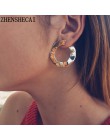 W stylu Punk srebrny złoty klip ucha europa i ameryka geometryczne moda biżuteria dla kobiet okrągły koło ucha biżuteria hurtowy