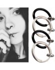 Tooayk kolczyki nos Lip kolczyki do uszu Punk Goth przegrody boucle d'oreille femme 2018 kolczyki kolczyki brincos kolczyk P 