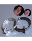 Nowy 2 sztuk niewidoczne bez otworu ucha kolczyki klip kolczyk w nosie brzucha pierścionek dla Unisex Punk wiatr akcesoria