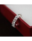 Błyszczące wdzięku kobiety Lady moda srebrny złoty kryształ Rhinestone Ear Cuff Wrap chrząstki klip kolczyk