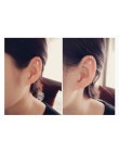 Ear Cuff U gwiazda księżyc kolczyk Punk minimalistyczny kobiety srebrna metalowa klamra fałszywy Piercing klips do ucha bez prze