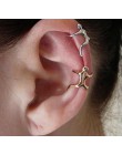 Wielka brytania gorąca srebrny/złoty kolczyki Ear klip wspinaczka Man naga Climber Ear Cuff Helix klip ucha kolczyki chrząstki