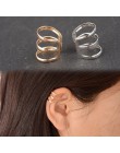ES131 nowy styl starożytnego kompleksu hollow w kształcie litery U klipsy nie przebite ucho kości ucha klipsy niewidoczne mężczy