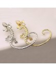 Hot 1 Pc kobiety Lady dziewczyna moda eleganckie urocze jaszczurki projekt Ear Cuff kolczyki biżuteria prezent